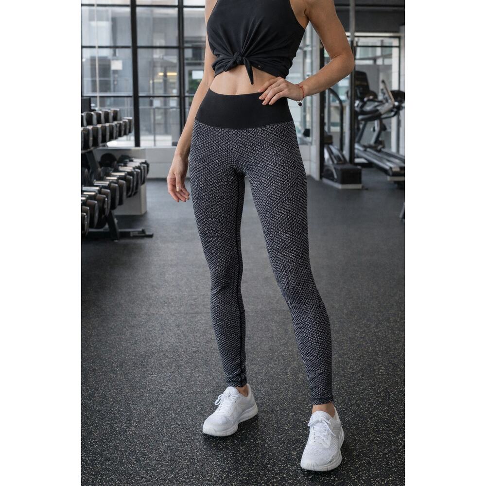Spiritual Gangster Textured‎ Leggings XS/S High-Rise Yoga Workout Pants NWT